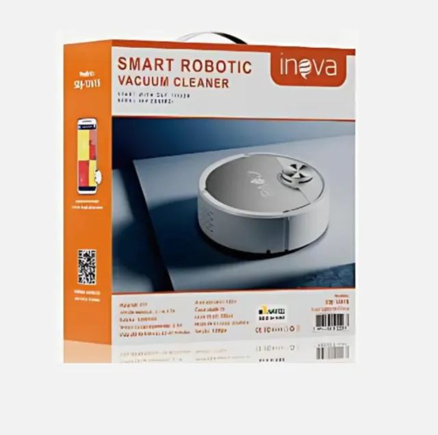  ROBO INTELIGENTE ASPIRADOR INOVA SDJ-12615 CINZA - Foto 2