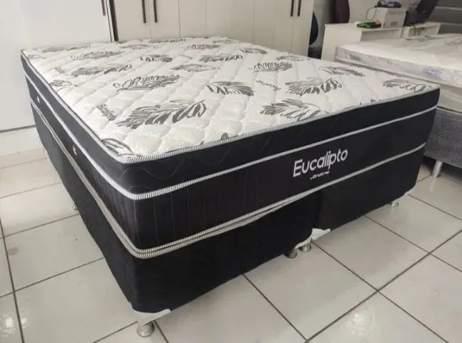 Cama Box Queen Molas Ensacadas