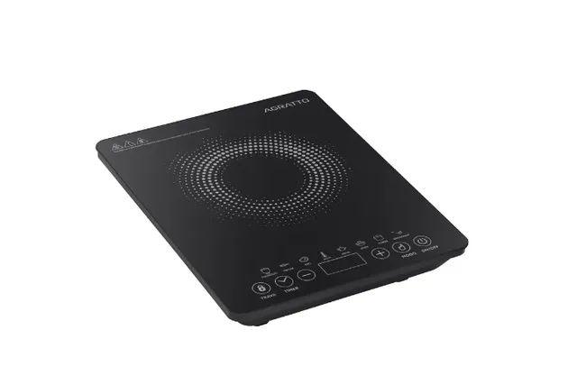 COOKTOP INDUCAO AGRATTO 1 BOCA PRETO 220V 2000W ACKI01I-02 14465 - Foto 3