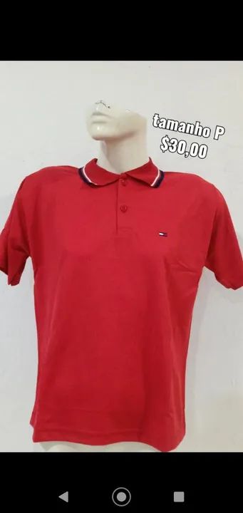 Polos masculina 