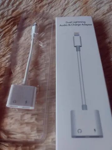 Adaptador de carga de áudio dual Lightning Headphone para iPhone X 8/8 Plus 7/7Plus - Foto 4