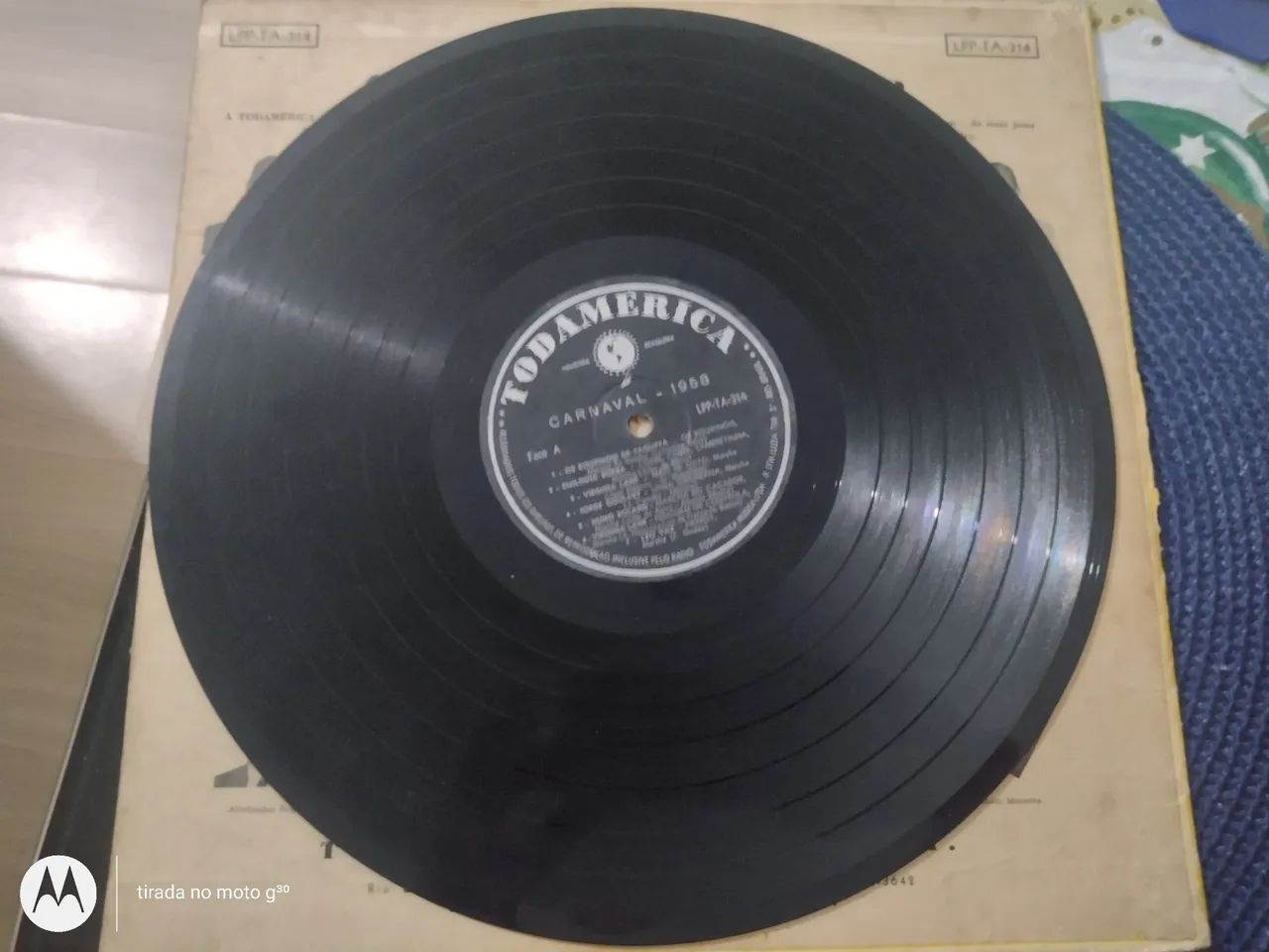 Disco de Vinil Todamérica Carnaval 1958