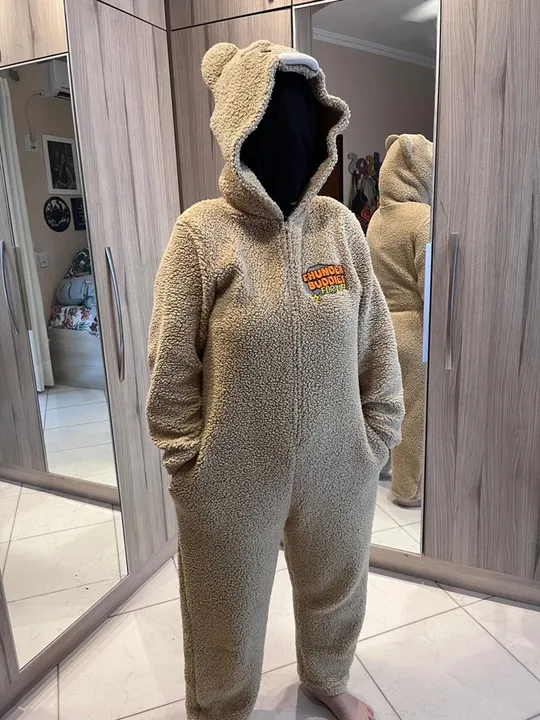 Macacão de Pelúcia Ursinho Thunder Buddies