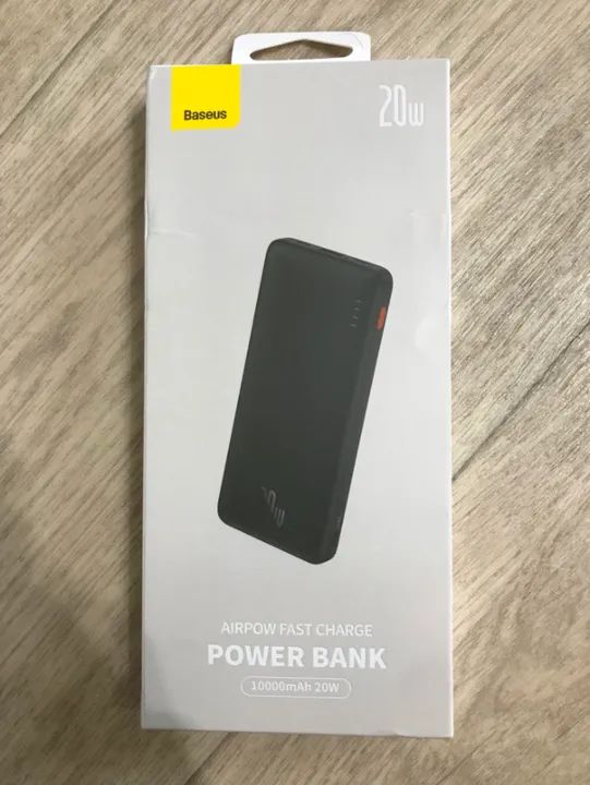 Carregador portátil powerbank Baseus 10.000mah 20w Iphone 14