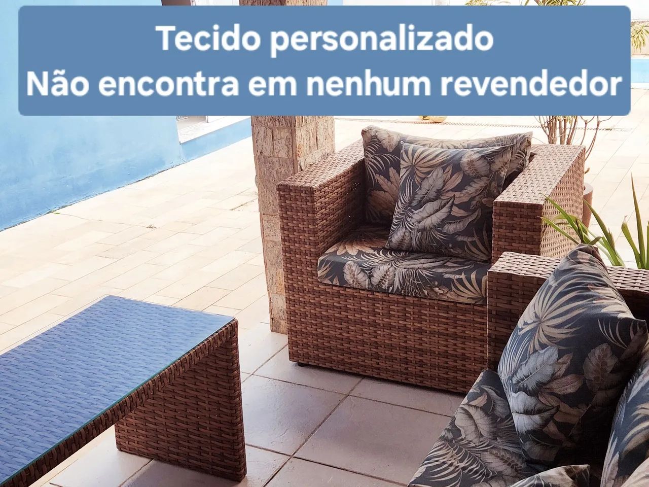 Conjunto de área externa para 6 pessoas - Foto 3