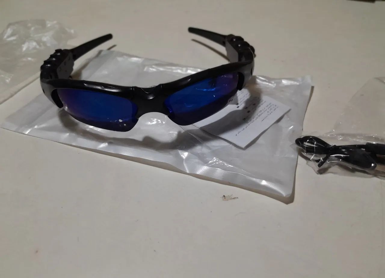 Óculos ciclismo com fone Bluetooth  - Foto 2