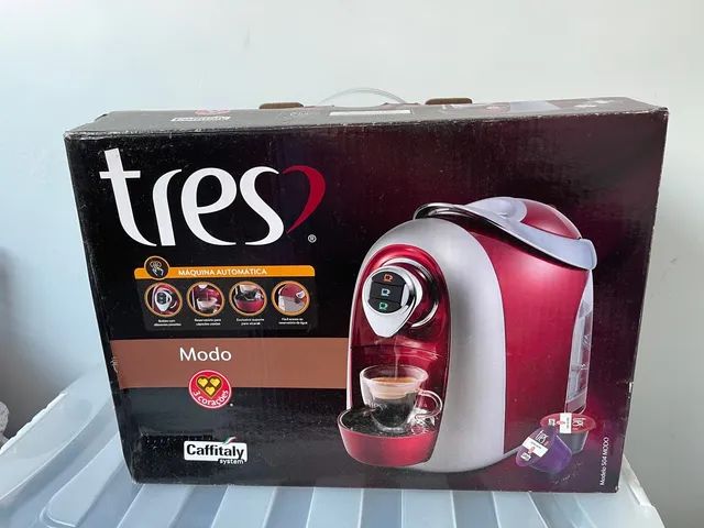 Cafeteira 3 corações  +Suporte de Capsulas 