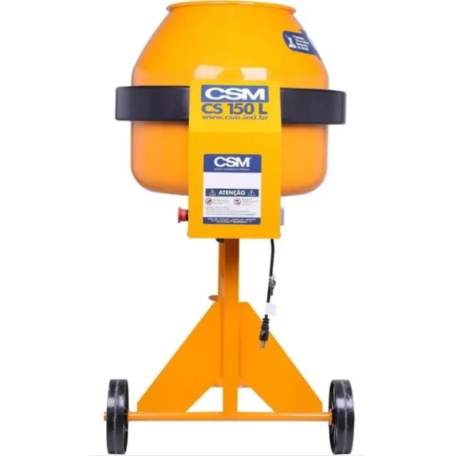 Betoneira CSM 150 Litros Com Motor Monofásico 220Volts 0,5cv 4 Pólos 34 rpm - Foto 5