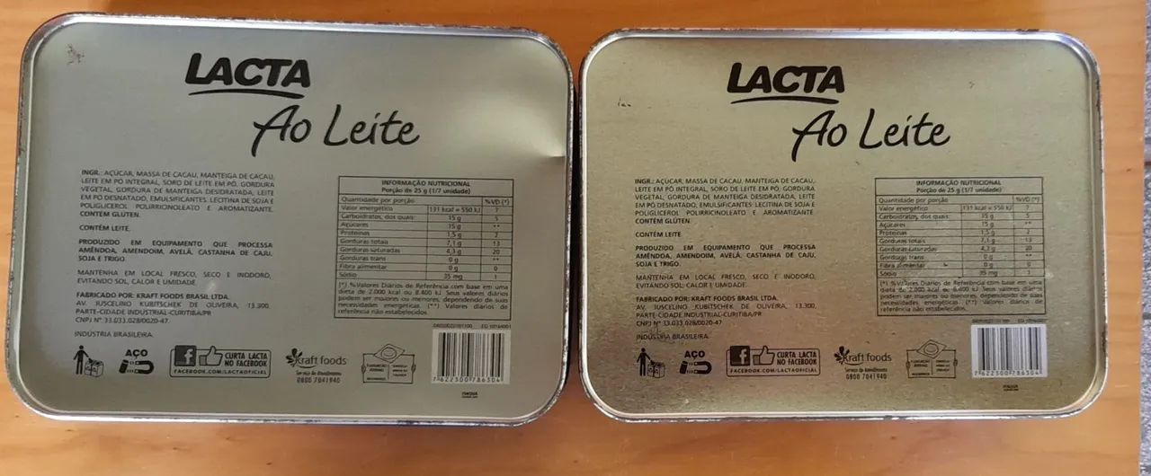 Latas lacta coleção  - Foto 2