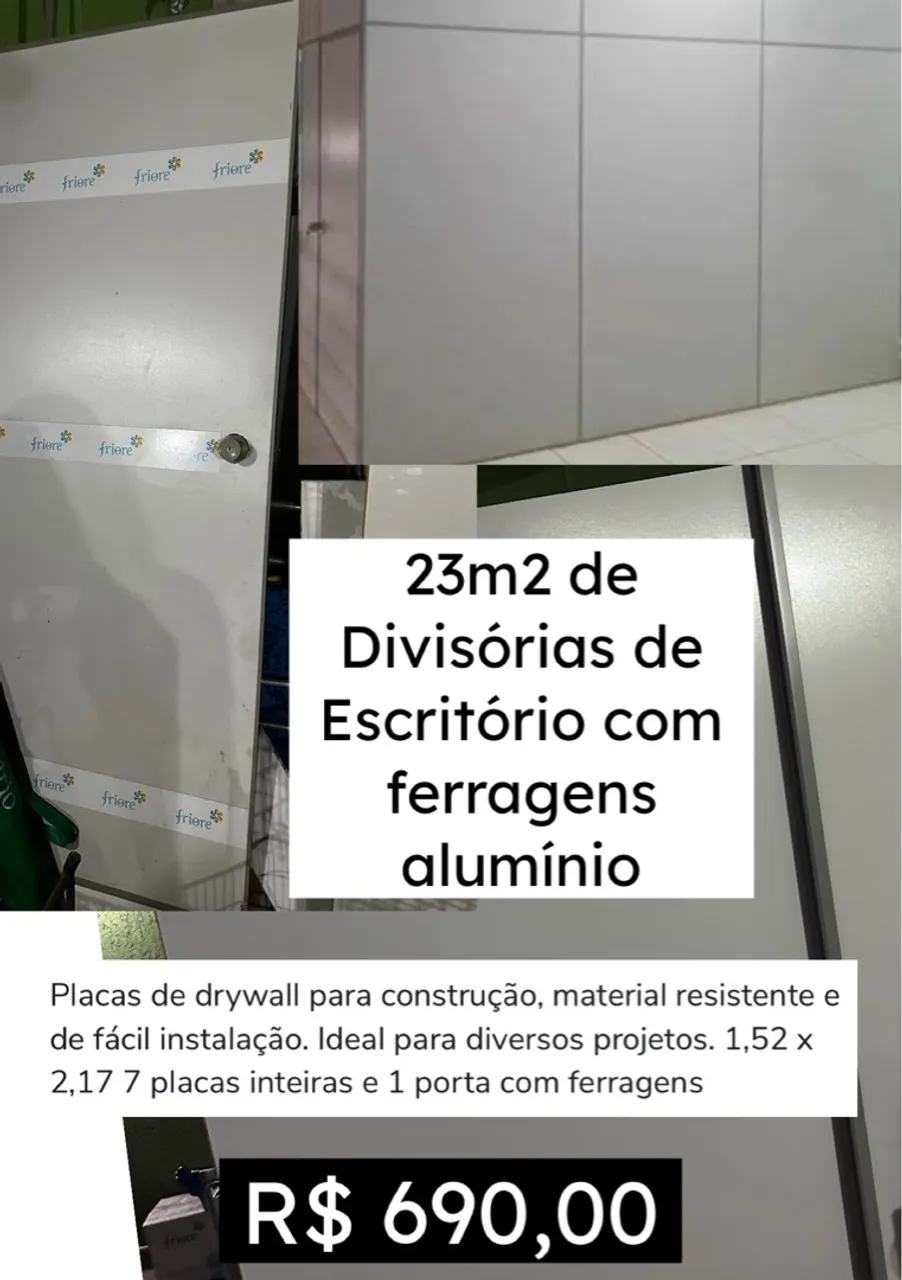 Drywall para construção