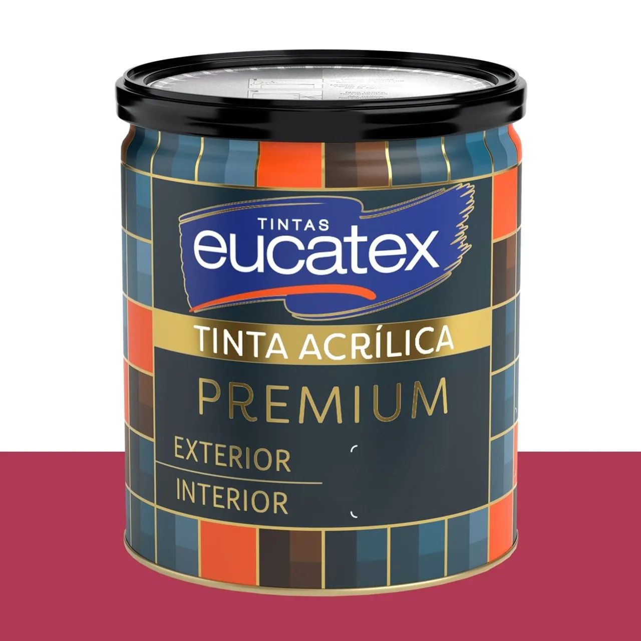 Tinta Acrílica Acetinada Eucatex Farra Juvenil 800 ml