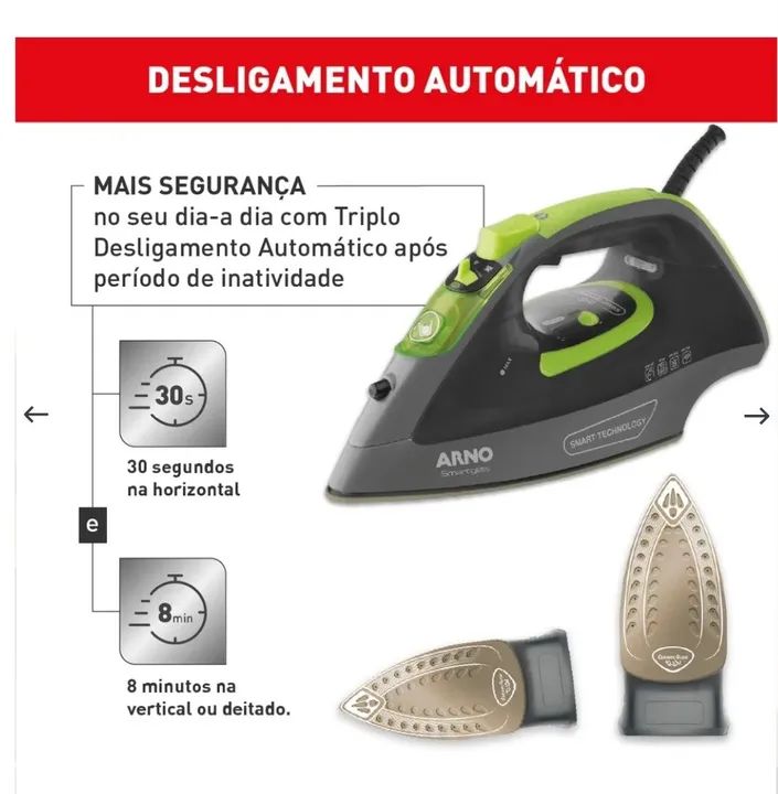Ferro de Passar Roupa a Vapor SMARTGLIS ! - Foto 2