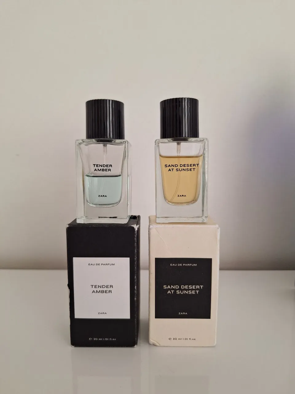 Perfume Zara - Tender Amber e Sand Desert At Sunset