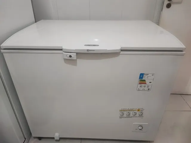 Freezer Horizontal Electrolux Cycle Defrost 314L com função Turbo Freezer Uma Porta (H330)