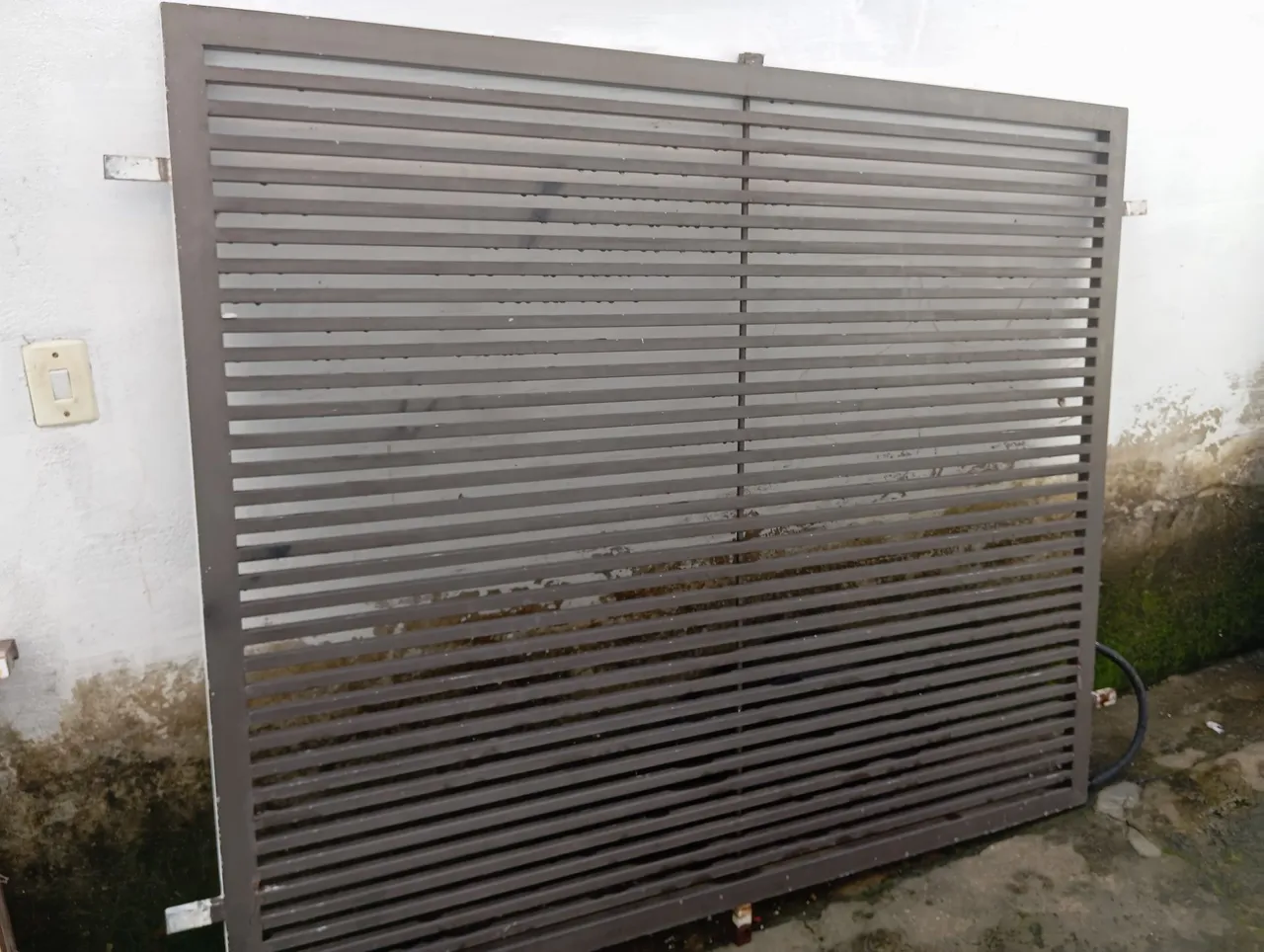 Grade de ferro Horizontal para Residência