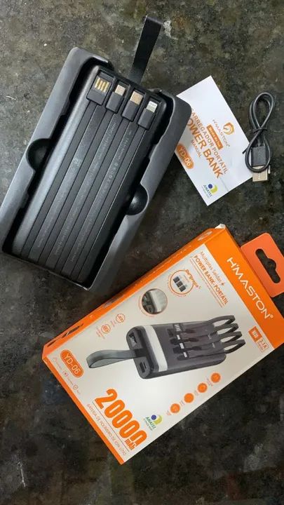 CARREGADOR PORTÁTIL 20000mah 