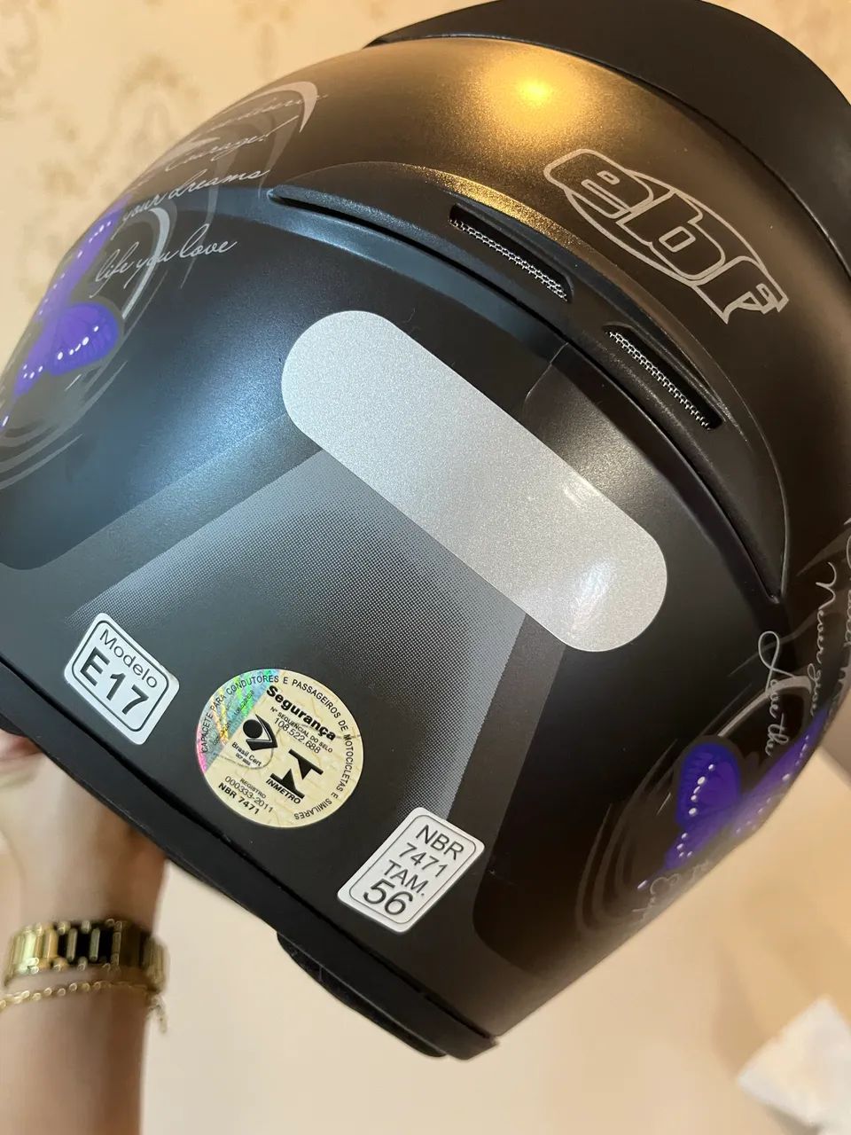 Capacete EBF Spark - Foto 4