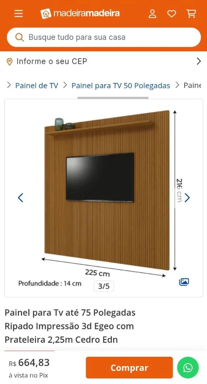 Painel para TV64166918233091122