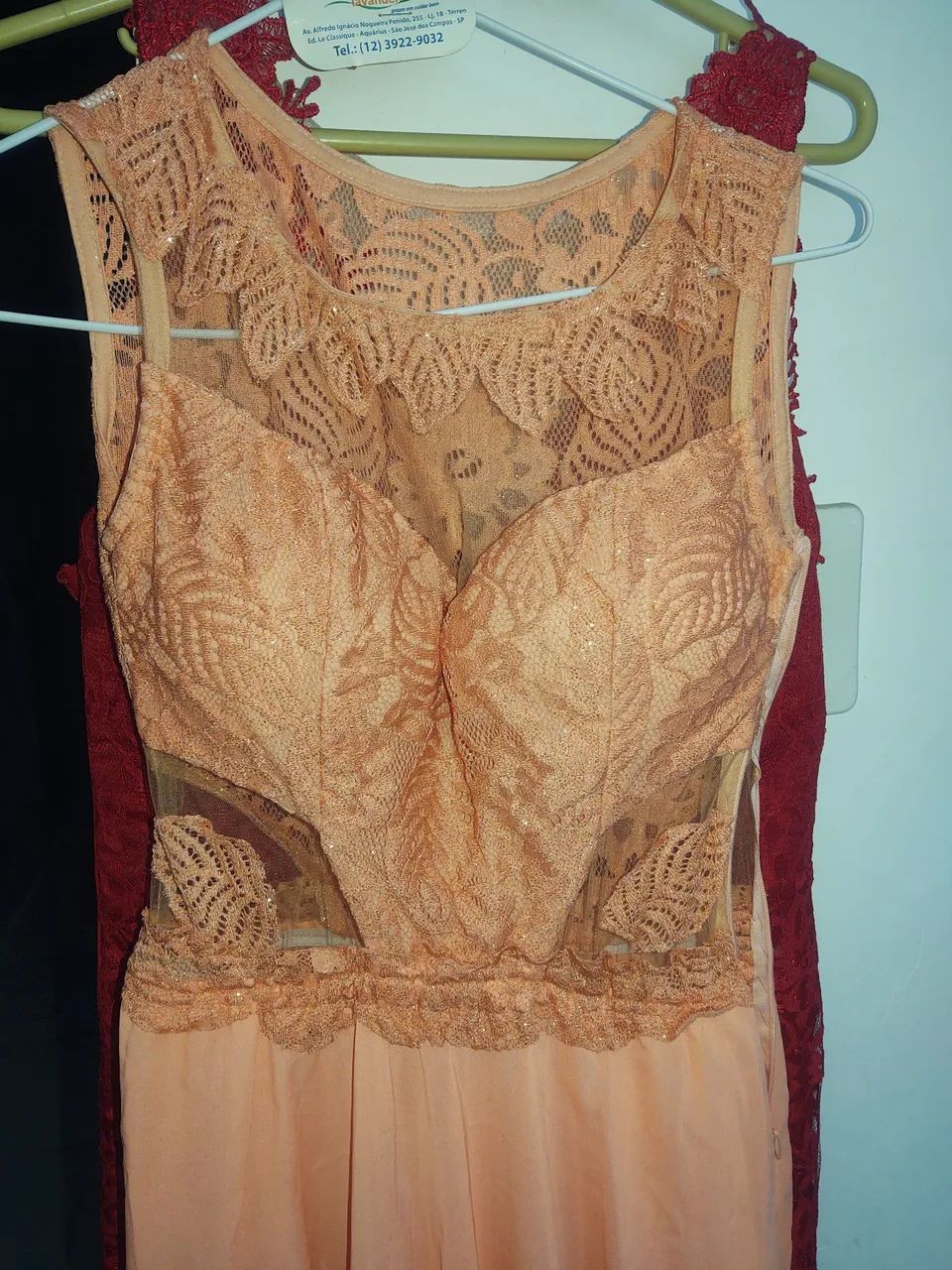 Vestido longo de renda - Foto 2