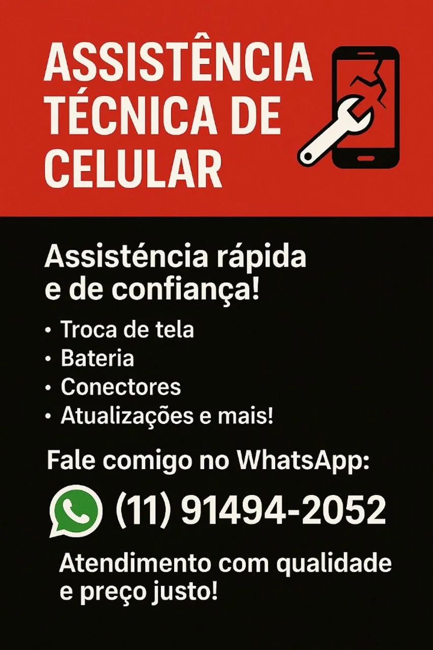 Assistência Técnica de Celular - Rápida e de Confiança!