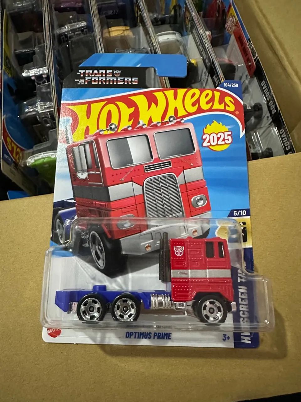 Hot Wheels Transformers Optimus Prime - Edição Limitada