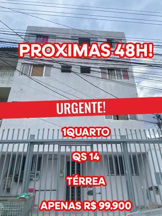 ATENÇÃO! URGENTE! KIT TÉRREA! 1Quarto! 33m²! De frente! Localização Privilegiada! Confira!