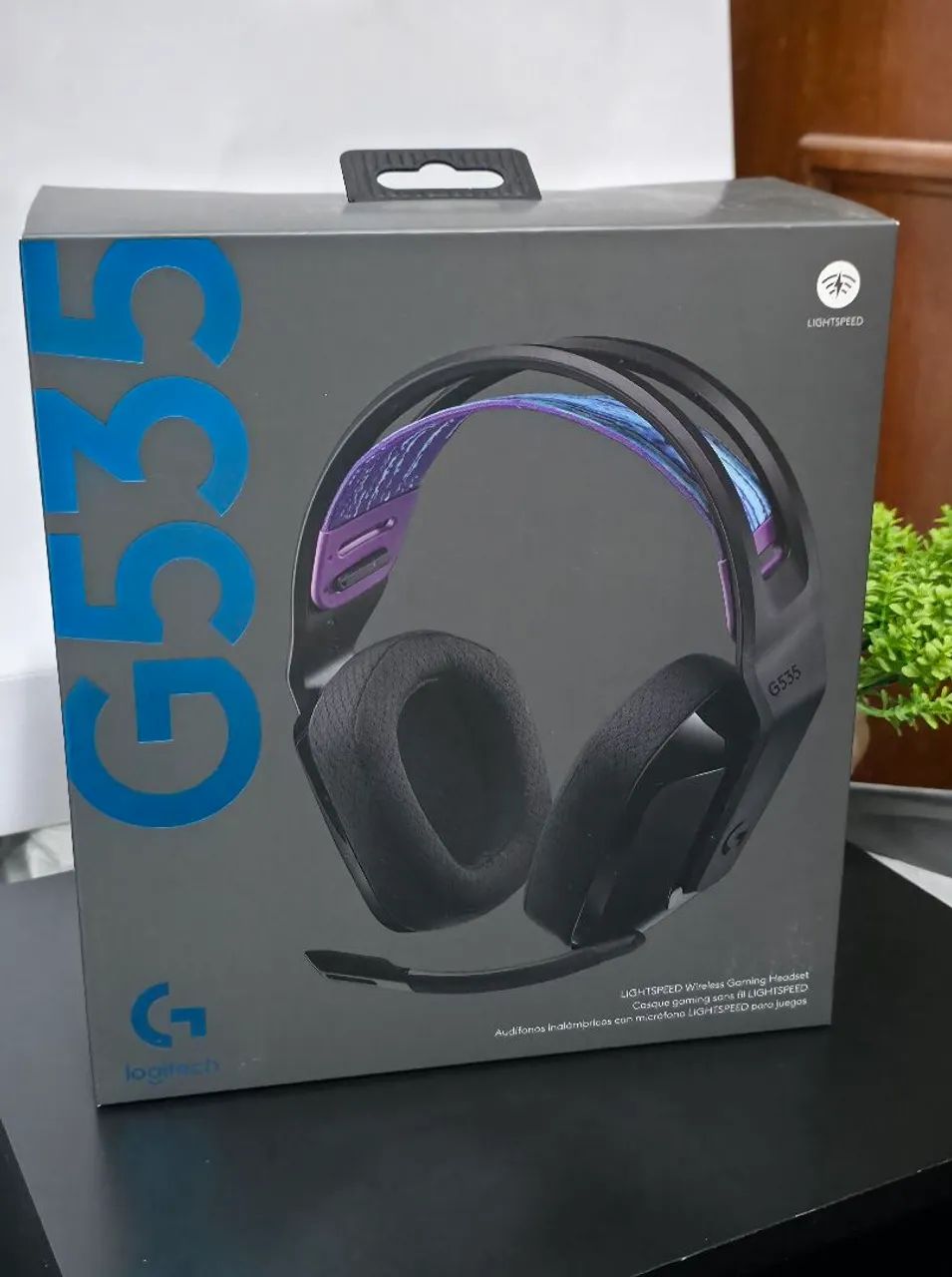 Headset G535 Lightspeed Sem Fio Logitech, Lacrado, PC/PS4/PS5
