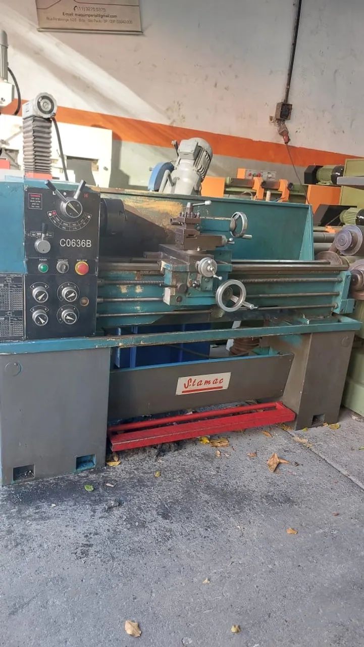 Torno mecânico 360x1000 - Foto 2