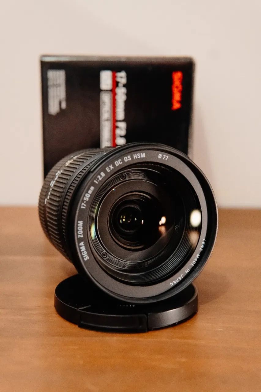 Lente Sigma 17-50mm F/2.8 Ex Dc Os Hsm - Canon - Acessórios para