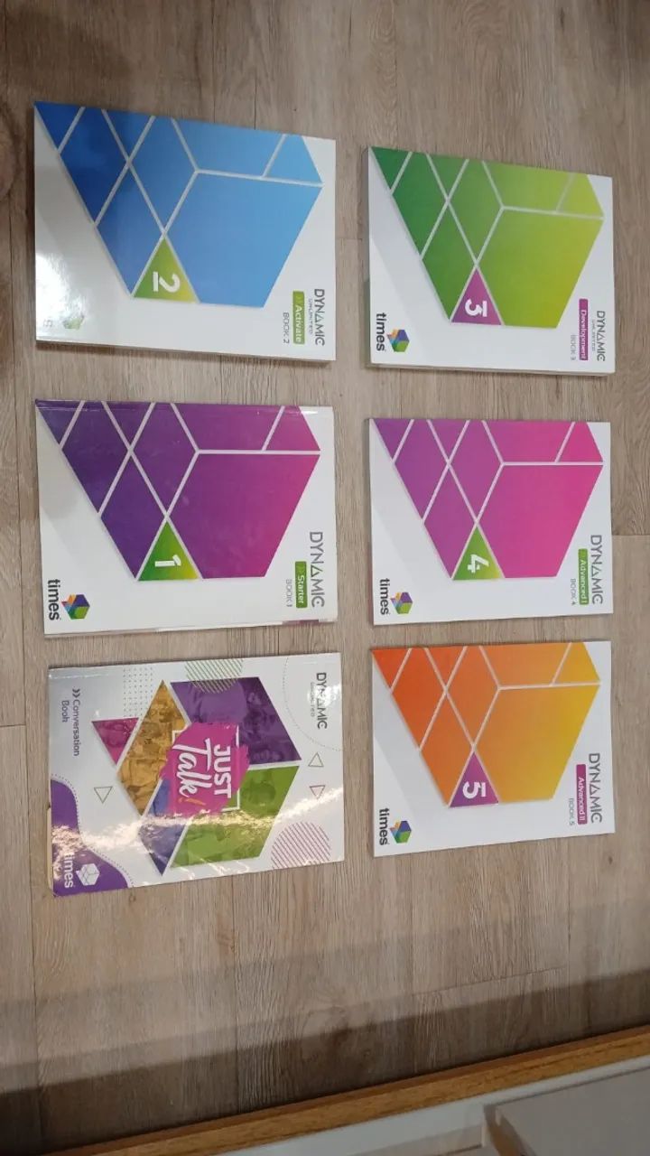 Kit Dynamic Completo - Time Idiomas - Todos os Livros em Perfeito Estado