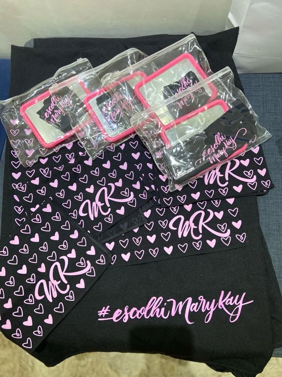 Kit de Toalha e jogo americano Mary Kay