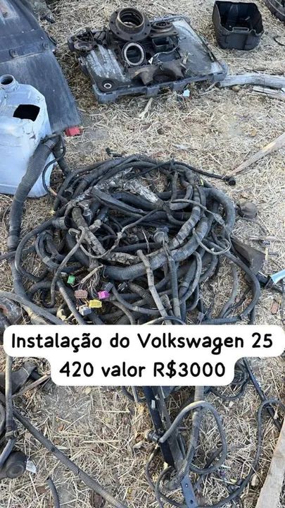 Instalação do volkswagen 25 420