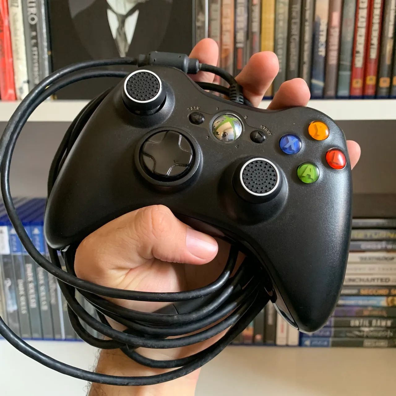 Controle de Xbox 360 Original C/ Fio64303556593283120