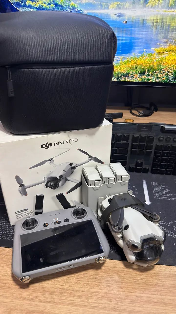 Drone Dji Mini 4 Pro Fly More - Excelente estado 
