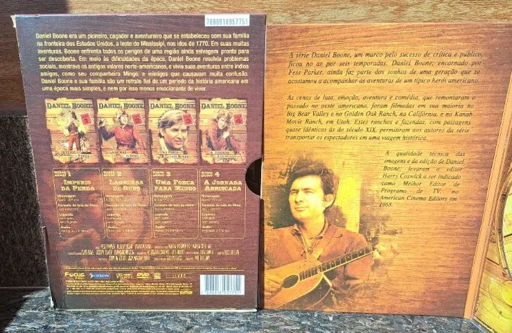 BOX Daniel Boone - 4 Discos - Série Faroeste - Foto 5