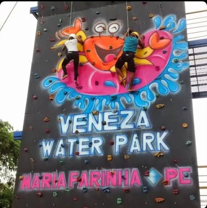 Parede de Escalada ou Muro de Escalada 