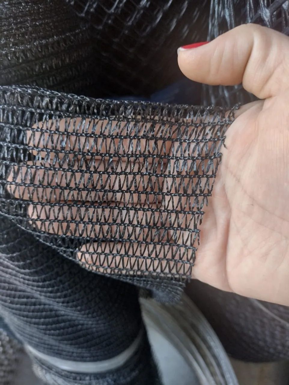 Tela para sombra ( sombrite) - 50% com 1,50m de altura - valor por metro linear - Sombrite