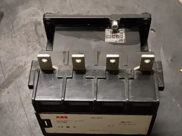 INVERSOR - CONTATOR ABB EK 370 - Foto 4