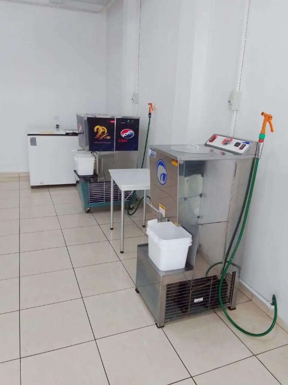 Instalação de sorveteria 