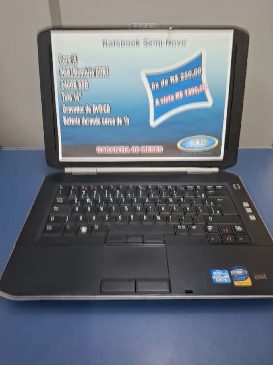 Notebook Dell - Core i5 - Ssd - 6GB Mem. - 6meses Garantia e Formatado - Foto 3