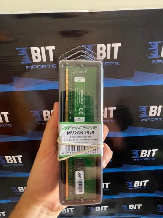  Memória DDR4 8GB 2666Mhz | MacroVip | Desktop