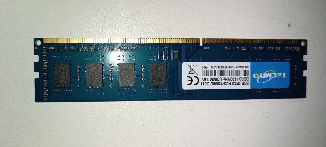 TECMIYO DDR3 8GB 1600Mhz Memory63824118018305120
