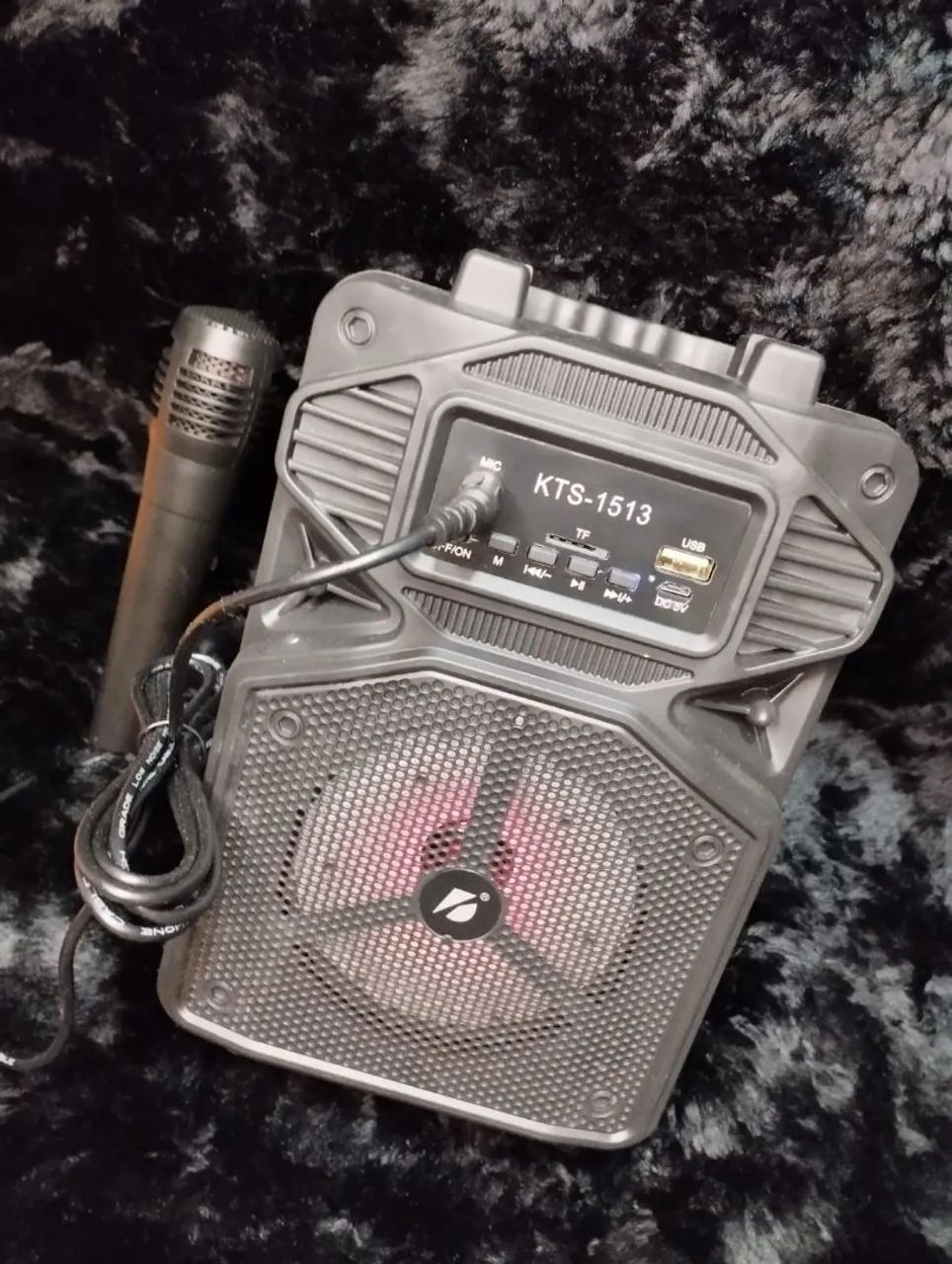 Caixa de som com microfone  - Foto 2