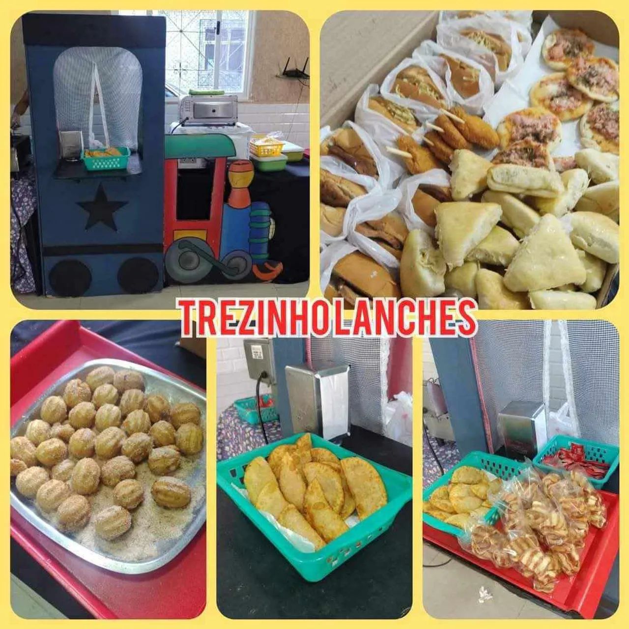 Buffet estação trenzinho lanches DJ telão  - Foto 6