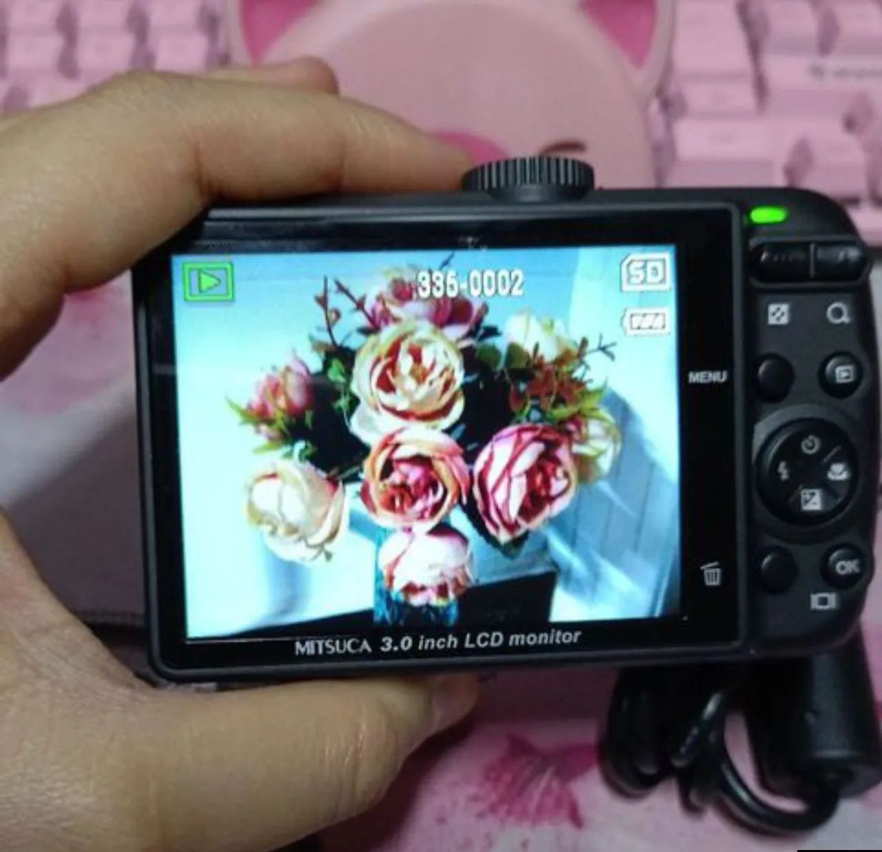 Câmera digital mitsuca 7.0 MP(NA CAIXA )SEMI NOVA  - Foto 4