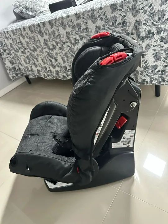 Cadeira Matrix Evolution K 4 Posições até 25Kg - Preto e Vermelho. - Foto 4