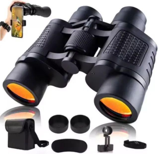 Binóculos 80x80 de longo alcance 15000m - Foto 3