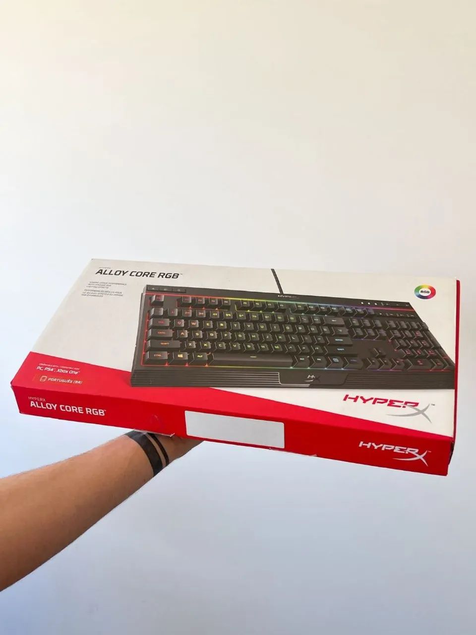 HyperX Alloy Core RGB Membrana - ABNT64520766884225120