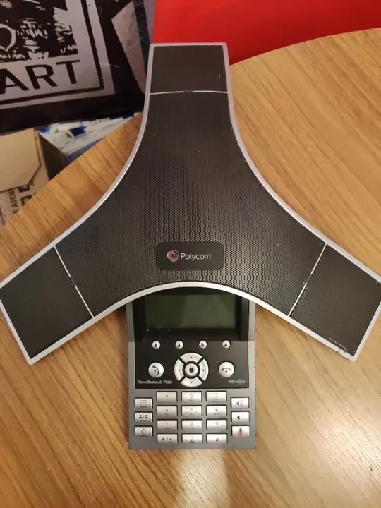Duas unidades Telefone IP Conferência Polycom SoundStation IP 7000  - Foto 5