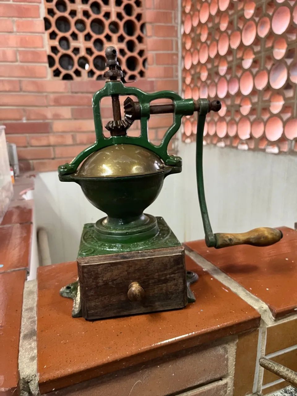 Antigo Moedor de Café Progresso Nº1 - Frete Grátis